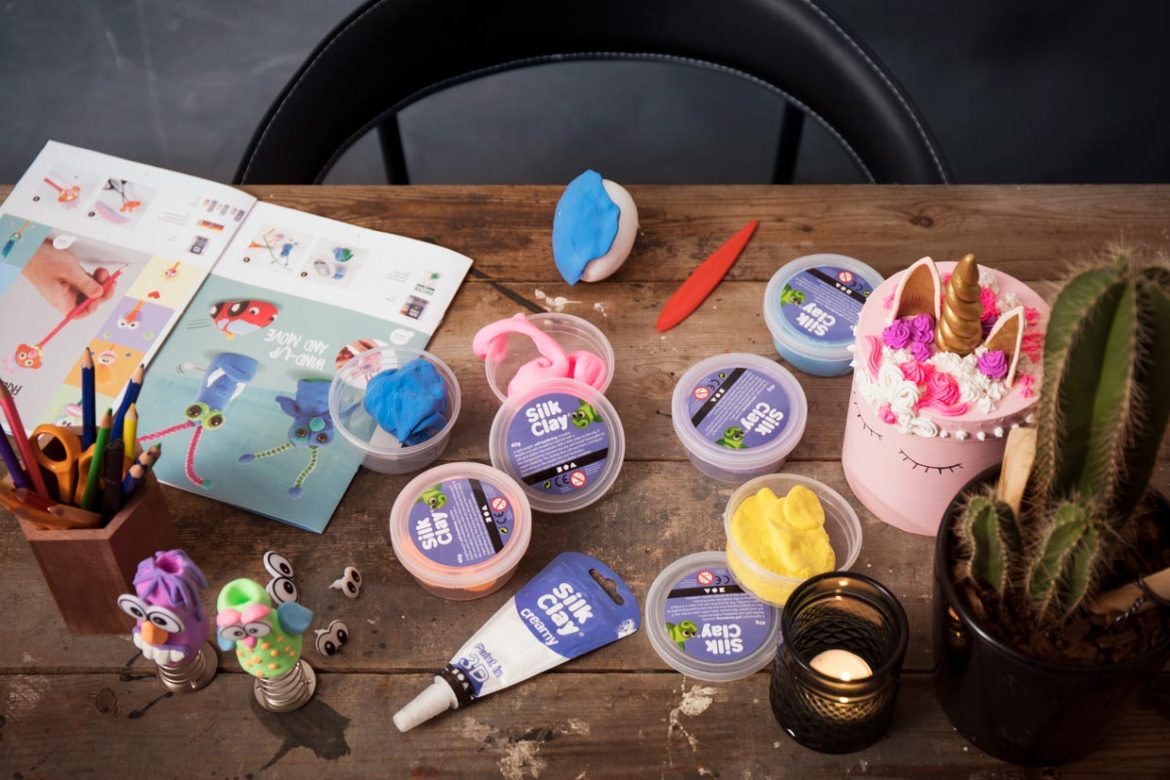 Upptäck 7 roliga tekniker med Silk Clay