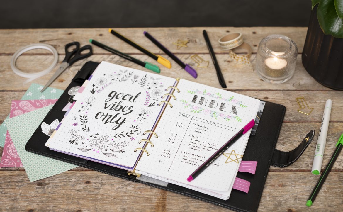 Varva ner med din bullet journal och planner