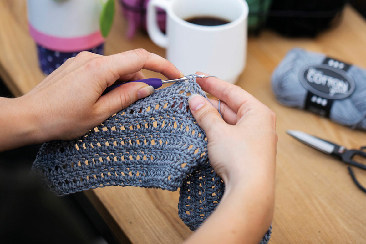 Virkning för vänsterhänta: Lär dig virka här