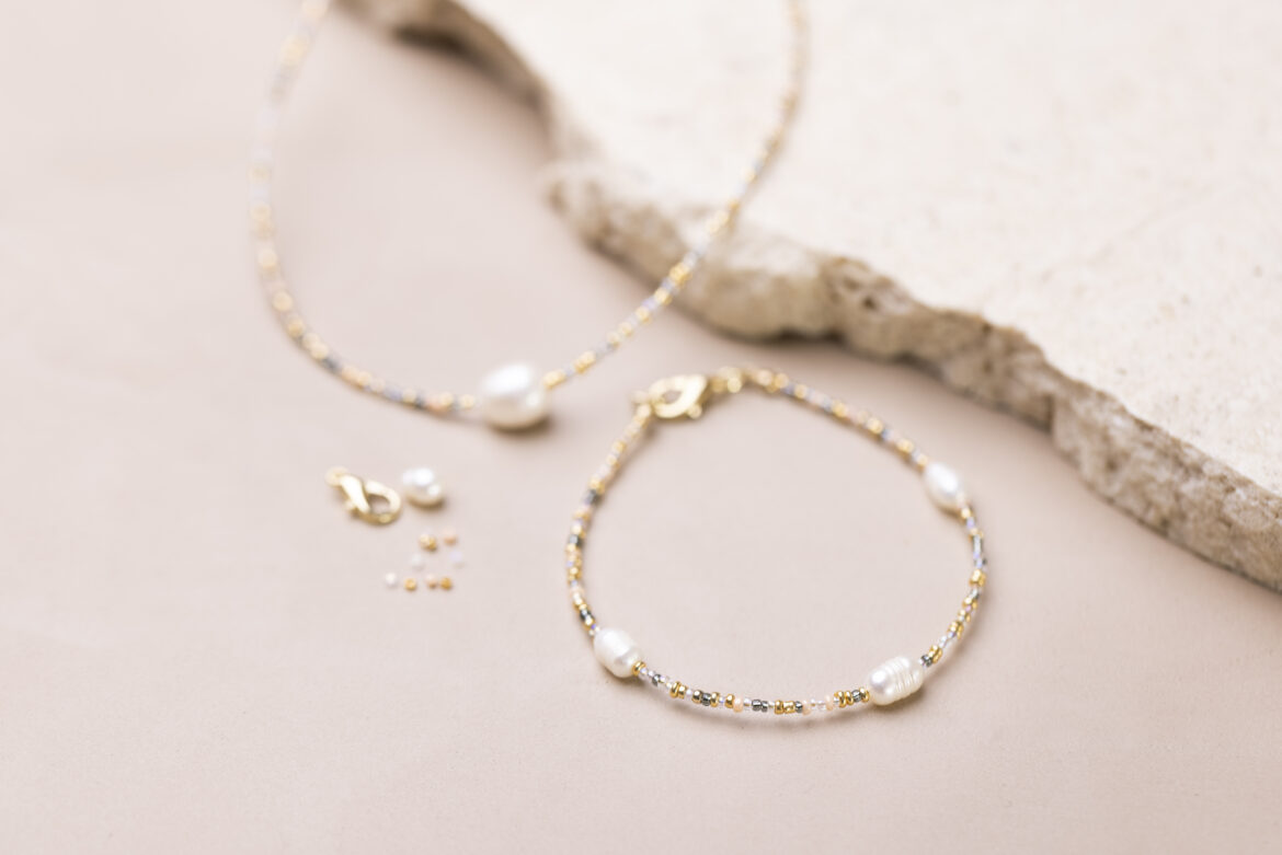 Gör egna fina pärlsmycken